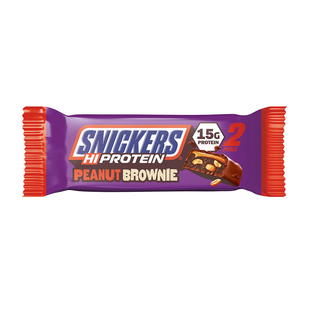 Snickers High Protein Bar Peanut Brownie